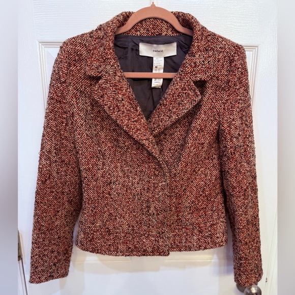 Cacharel Jackets & Blazers - Cacharel women’s tweed jacket , sz small .